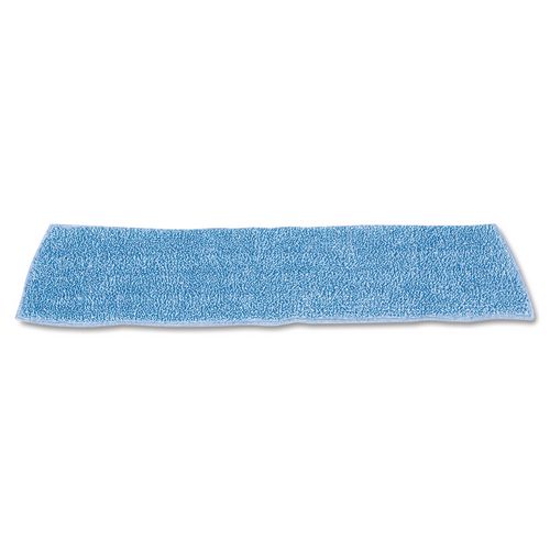 Rubbermaid Commercial Economy Wet Mopping Pad, Microfiber, 18", Blue