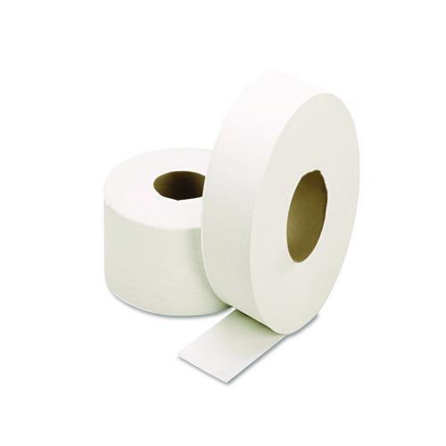 AbilityOne 8540015909072, SKILCRAFT Jumbo Roll Toilet Tissue, 1-Ply, 3.7" x 2,000 ft, White, 12 Rolls/Box
