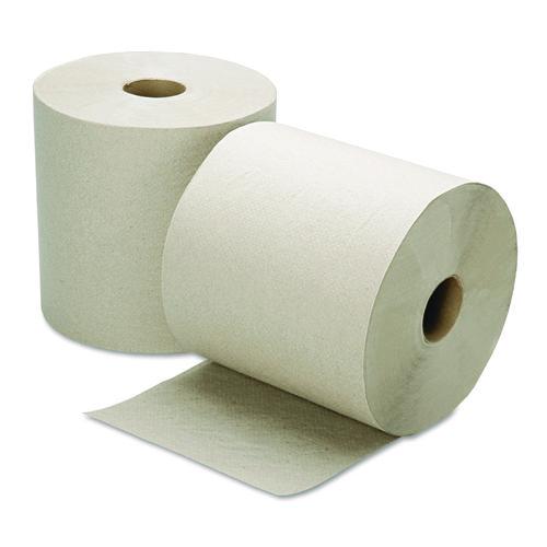 AbilityOne 8540015915823, SKILCRAFT Continuous Roll Paper Towel, 1-Ply, 8" x 800 ft, Natural, 6 Rolls/Box