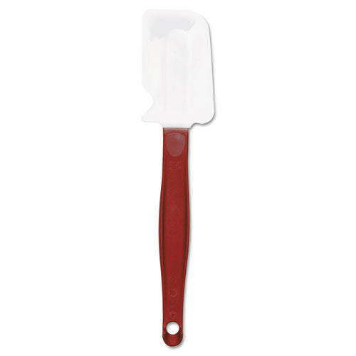 Rubbermaid Commercial High-Heat Cook's Scraper, Plastic, 9.5", Red/White