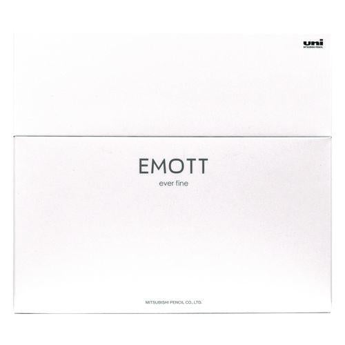 uniball EMOTT ever fine Porous Point Pen, Stick, Fine 0.4 mm, Assorted Ink Colors, White Barrel, 40/Pack