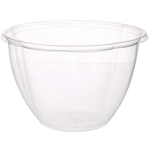 Eco-Products Salad Bowls, 48 oz, 6.69" Diameter x 4.38" h, Clear, Plastic, 300/Carton