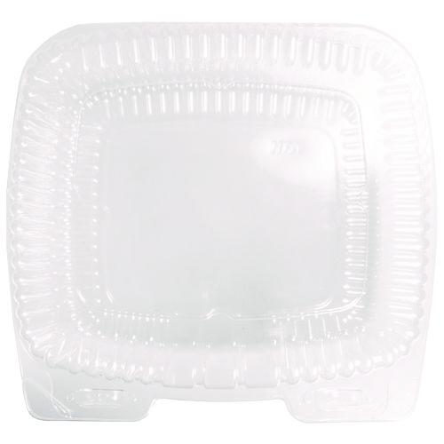 HFA Handi-Lock Single Compartment Food Container, 46 oz, 8 x 3 x 8.87, Clear, Plastic, 250/Carton