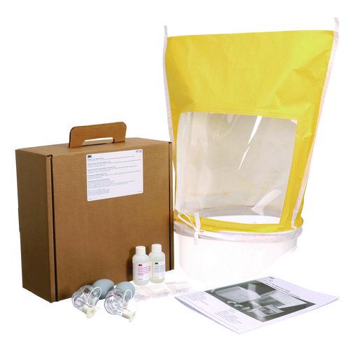 3M Qualitative Respirator Fit and Sensitivity Test Kit, Includes Sweet-Taste Testing Solutions