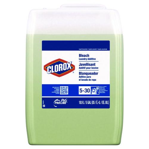 P&G Pro Line Clorox Bleach Laundry Additive, Fresh Scent, 5 gal Bottle