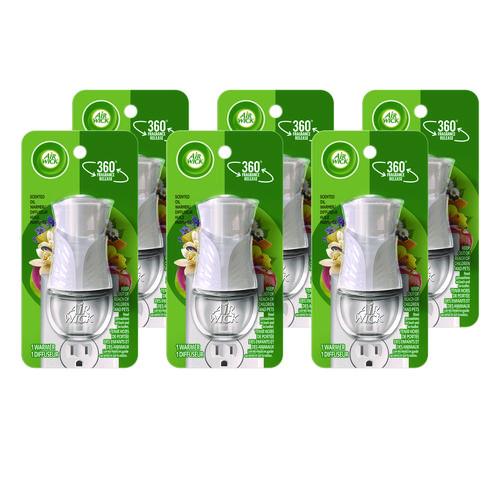 Air Wick Scented Oil Warmer, 1.75 x 2.69 x 3.63, White, 6/Carton