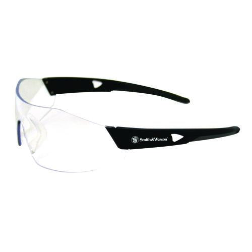 Smith & Wesson 44 Magnum Safety Glasses, Frameless, Clear Single Lens, 12/Box