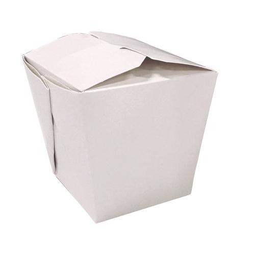 Kari-Out Food Pail, 16 oz, 3.63 x 3 x 3.5, White, Paper, 400/Carton
