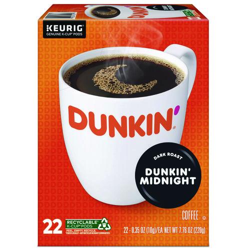 Dunkin' K-Cup Pods, Original Dark Roast, 22/Box