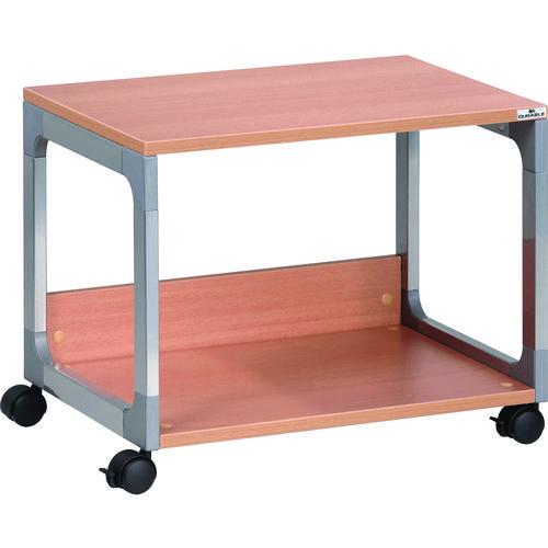 Durable System 48 Multi-Function Trolley, Metal, 2 Shelves, 23.6 x 18.7 x 17, Beech