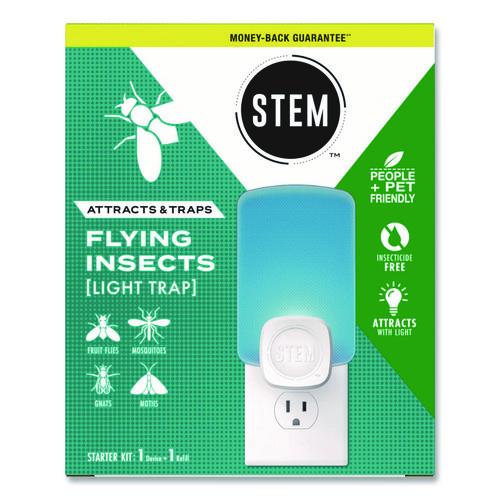SC Johnson STEM Light Trap, with Refill, 4/Carton
