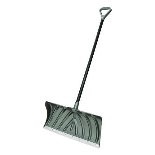Suncast Steel Core Snow Pusher with Wear Strip, 24" Width, 57.55" Length
