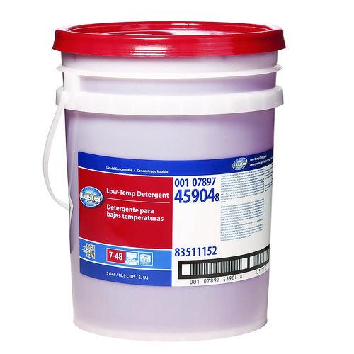 Luster Professional Low Temp Detergent, Unscented, 5 gal Pail