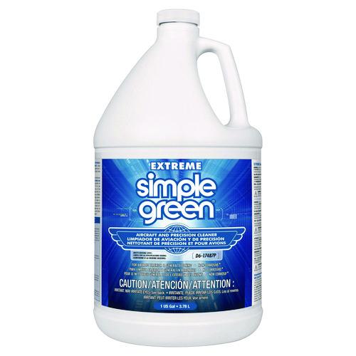 Simple Green Extreme Aircraft and Precision Equipment Cleaner, 1 gal Bottle, 4/Carton