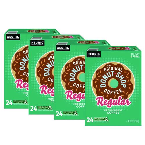 The Original Donut Shop Donut Shop Coffee K-Cups, Regular, 96/Carton