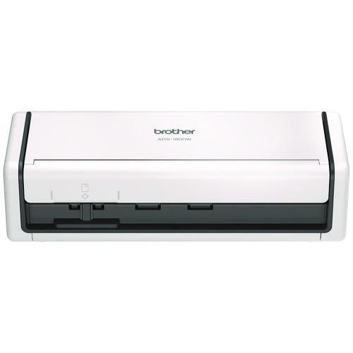 Brother ADS-1800W Compact Desktop Scanner, 600 dpi Optical Resolution, 20-Sheet Duplex Auto Document Feeder