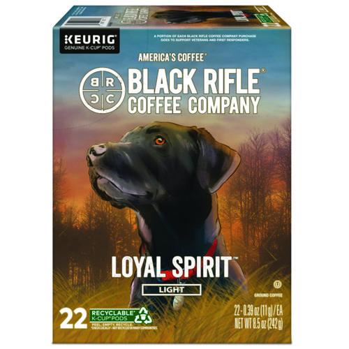 Black Rifle Coffee Company Loyal Spirit Coffee K-Cups, 22/Box