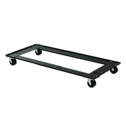 Alera File Cabinet Dolly, 1,000 lb Capacity, 42 x 24 x 4, Black