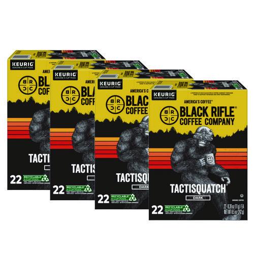 Black Rifle Coffee Company Tactisquatch Coffee K-Cups, 88/Carton