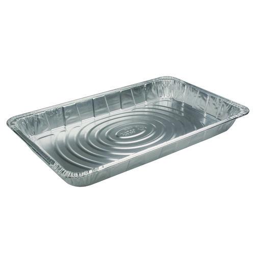 Pactiv Evergreen Aluminum Steam Table Pan, Full-Size Medium, 2.2" Deep, 19.6 x 11.6, 40/Carton