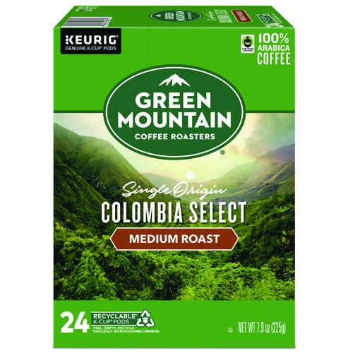 Green Mountain Coffee Colombian Fair Trade Select Coffee K-Cups, 24/Box