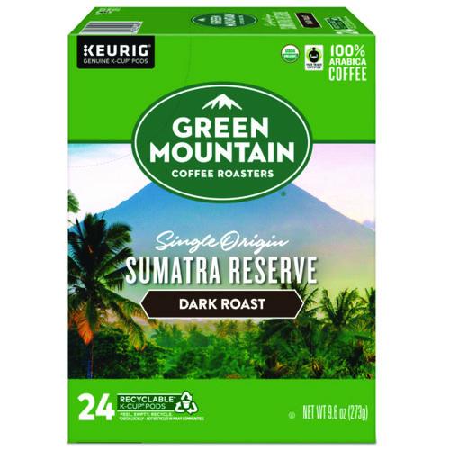 Green Mountain Coffee Fair Trade Organic Sumatran Extra Bold Coffee K-Cups, 24/Box