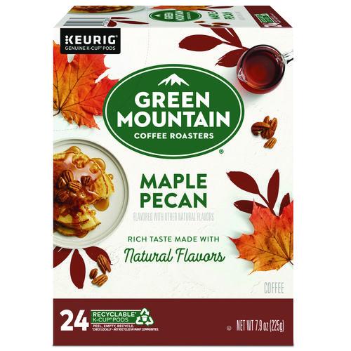 Green Mountain Coffee K-Cup Pods, Maple Pecan, 24/Box