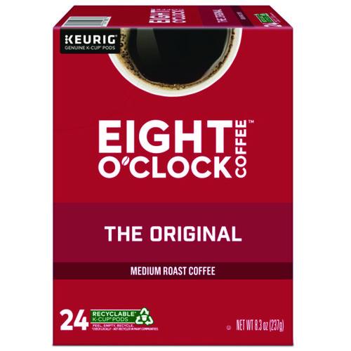Eight O'Clock Original Coffee K-Cups, 24/Box