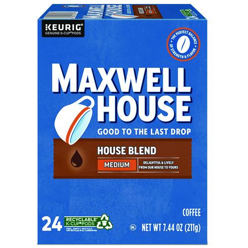Maxwell House House Blend Coffee K-Cups, 24/Box