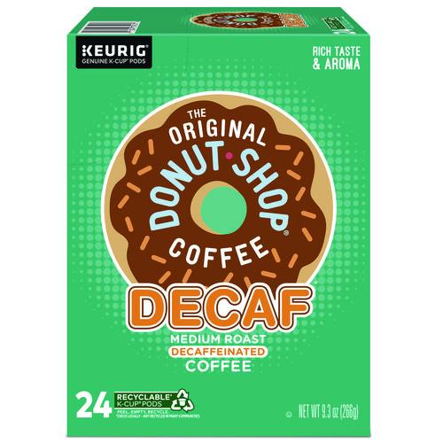 The Original Donut Shop Donut Shop Decaf Coffee K-Cups, 24/Box