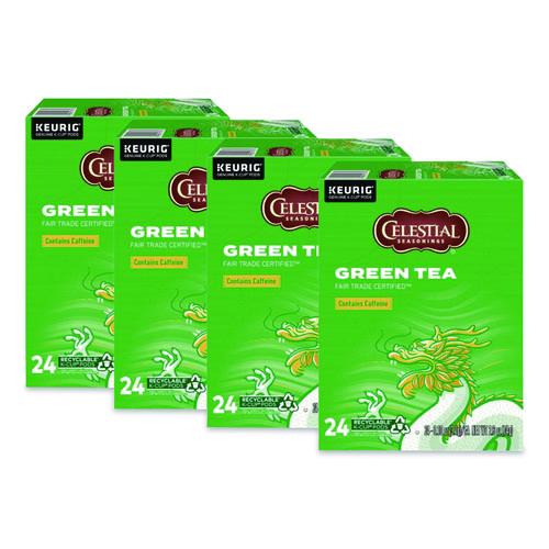 Celestial Seasonings Green Tea K-Cups, 96/Carton