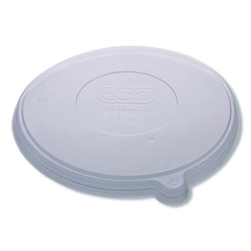 Eco-Products Worldview 100 Percent Recycled Content Lid, 7.93" Diameter x 0.6" h, Clear, 400/Carton