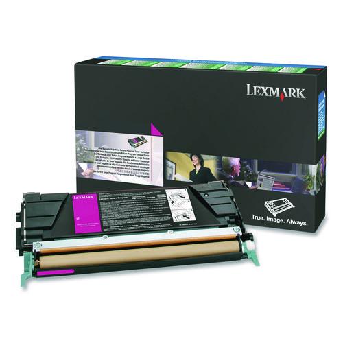Lexmark C5340MX Return Program Extra High-Yield Toner, 7,000 Page-Yield, Magenta
