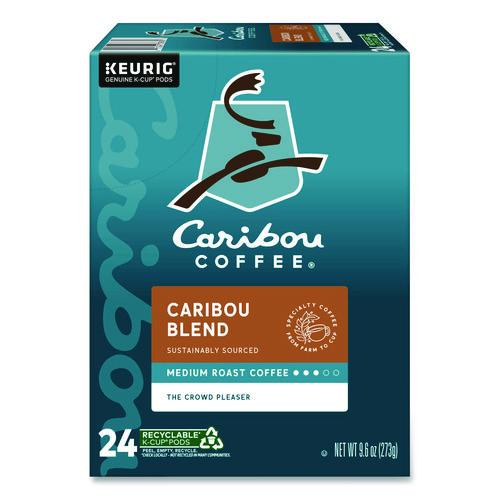 Caribou Coffee Caribou Blend Coffee K-Cups, 24/Box
