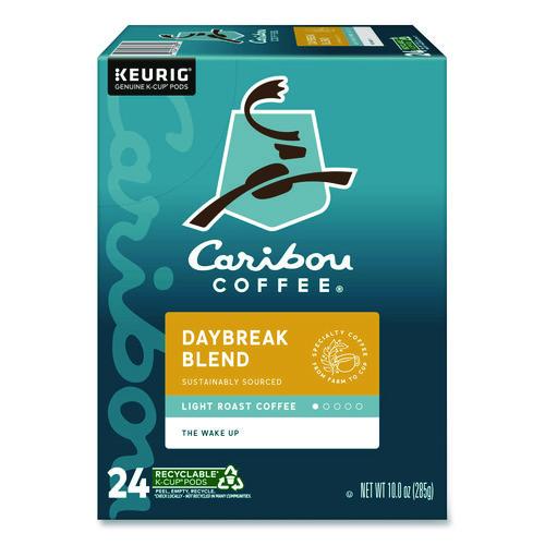 Caribou Coffee Daybreak Morning Blend Coffee K-Cups, 24/Box