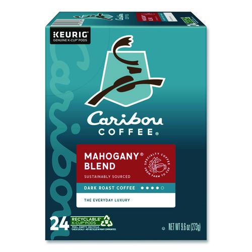 Caribou Coffee Mahogany Coffee K-Cups, 24/ Box