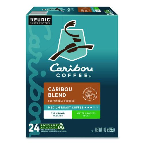 Caribou Coffee Caribou Blend Decaf Coffee K-Cups, 24/Box