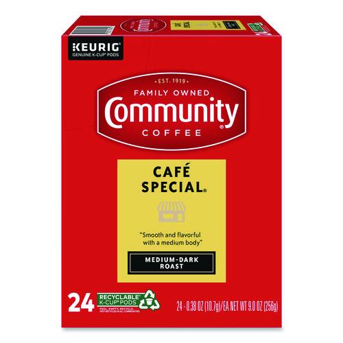 Community Coffee Cafe Special K-Cups, 24/Box