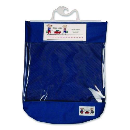 Victor Seat Sack Read-n-Go Reading Bag, 10.5 x 2 x 16, Blue