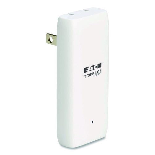 Tripp Lite by Eaton Flat One-Port USB-C Wall Charger with GaN Technology, White