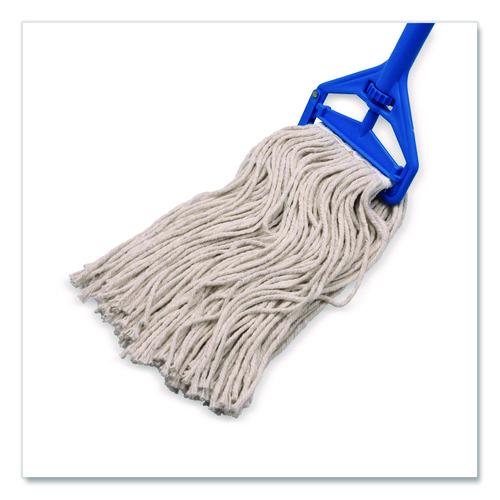 Carlisle Full Weight Cut End Mop Head, Cotton, 20 oz, White