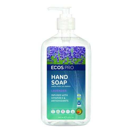 ECOS PRO Liquid Hand Soap, Lavender Scent, 17 oz