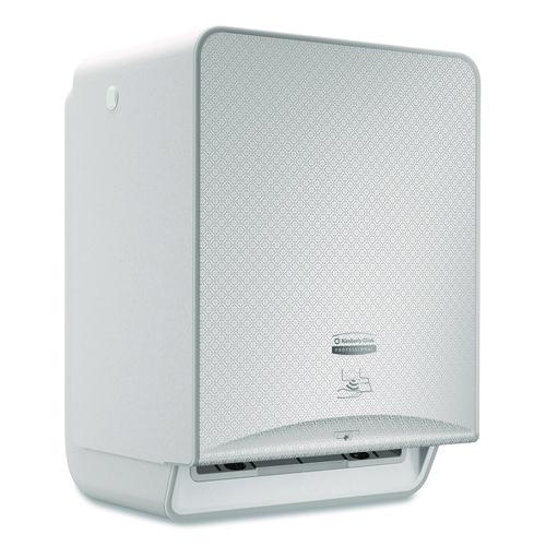 Kimberly-Clark Professional* ICON Automatic Roll Towel Dispenser, 20.12 x 16.37 x 13.5, Silver Mosaic