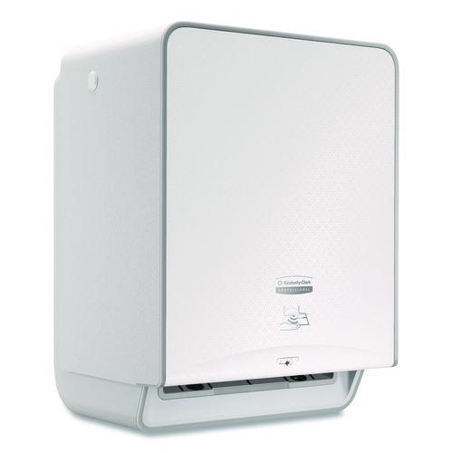 Kimberly-Clark Professional* ICON Automatic Roll Towel Dispenser, 20.12 x 16.37 x 13.5, White Mosaic