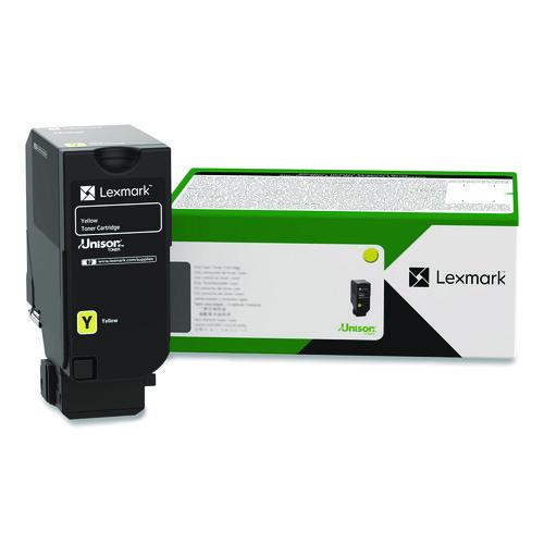 Lexmark 71C00YG Toner, 5,000, Page-Yield, Yellow
