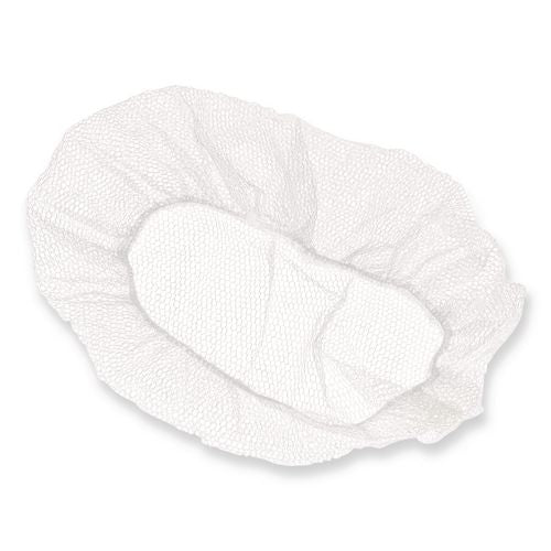 AmerCareRoyal Koronet Hairnet, Nylon, White, 1,000/Carton
