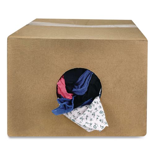 HOSPECO Reclaimed Colored Knits - T-Shirt/Polo, Assorted Sizes and Colors, 25 lb/Box