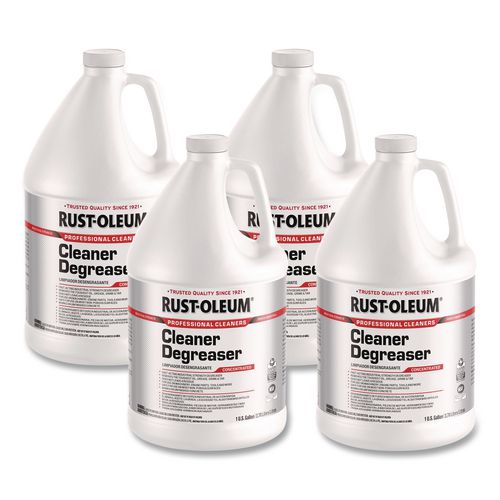 Rust-Oleum Professional Cleaner Degreaser Concentrated, 1 gal Bottle, 4/Carton