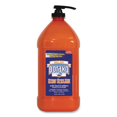 Boraxo Orange Heavy Duty Hand Cleaner, Citrus Scent, 3 L