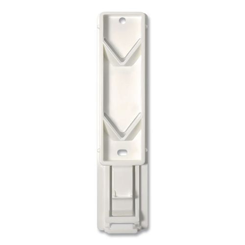 Diversified Hospitality Solutions Single EcoLux Air Dispenser Bracket, For Ecolux Air Pump Dispenser Bottles, 1.19 x 0.44 x 5.69, White, 24/Carton